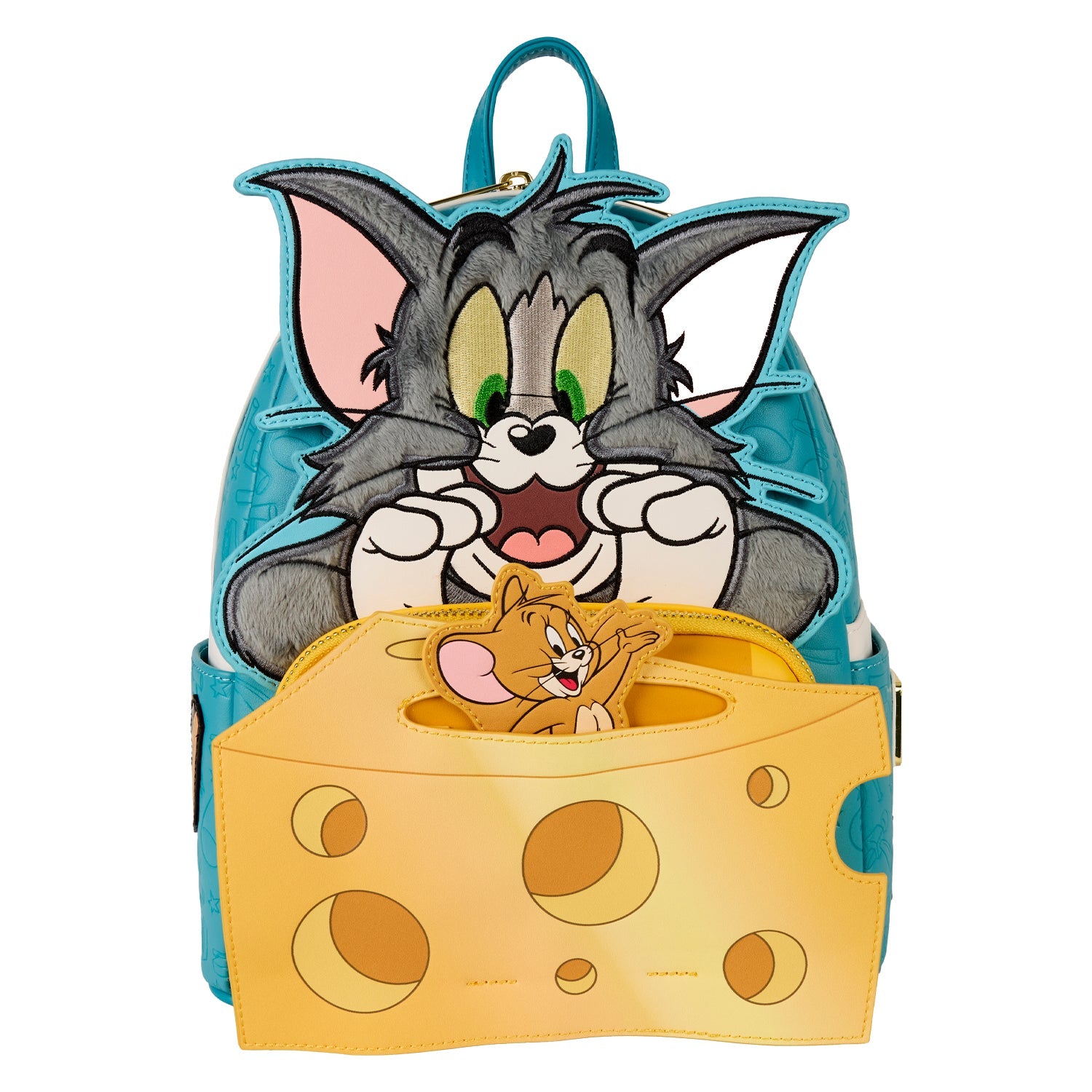 Loungefly x Tom and Jerry Cheesy Surprise Mini Backpack - GeekCore