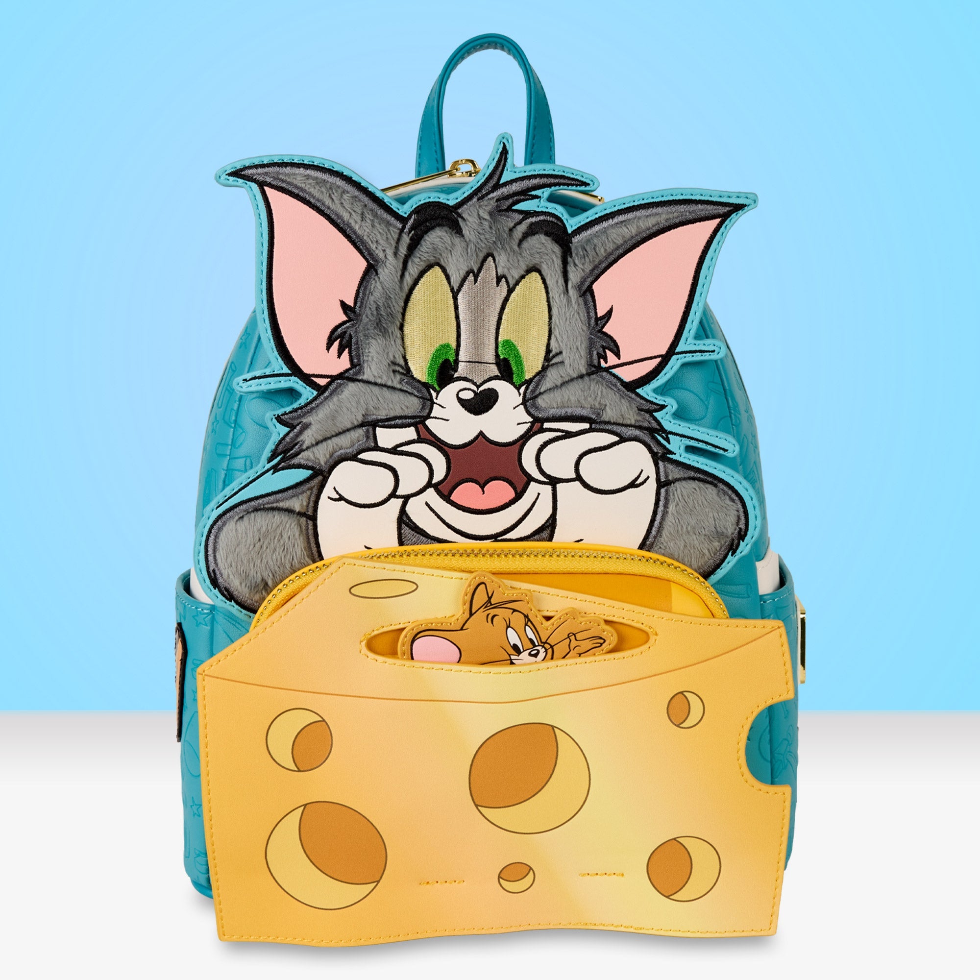 Loungefly x Tom and Jerry Cheesy Surprise Mini Backpack - GeekCore