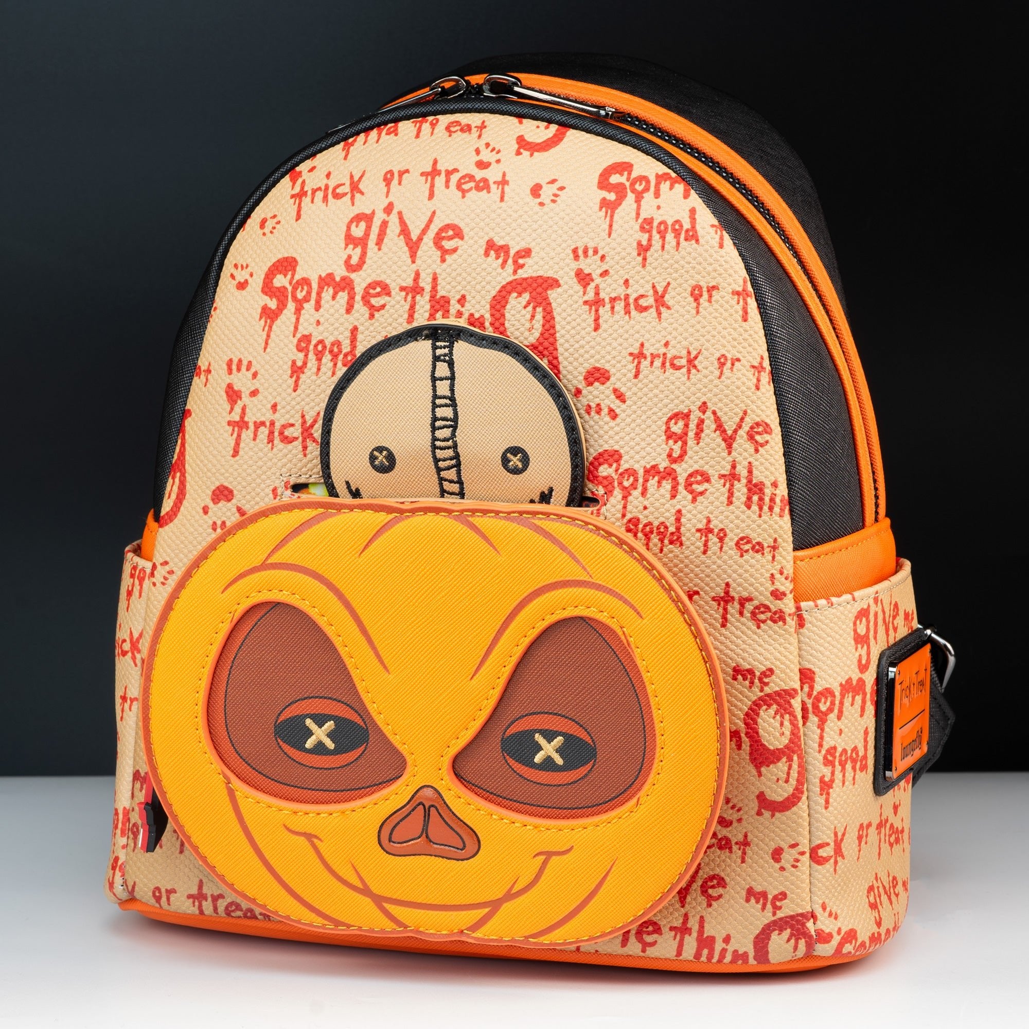 Loungefly x Trick ‘r Treat Pumpkin Cosplay Mini Backpack - GeekCore