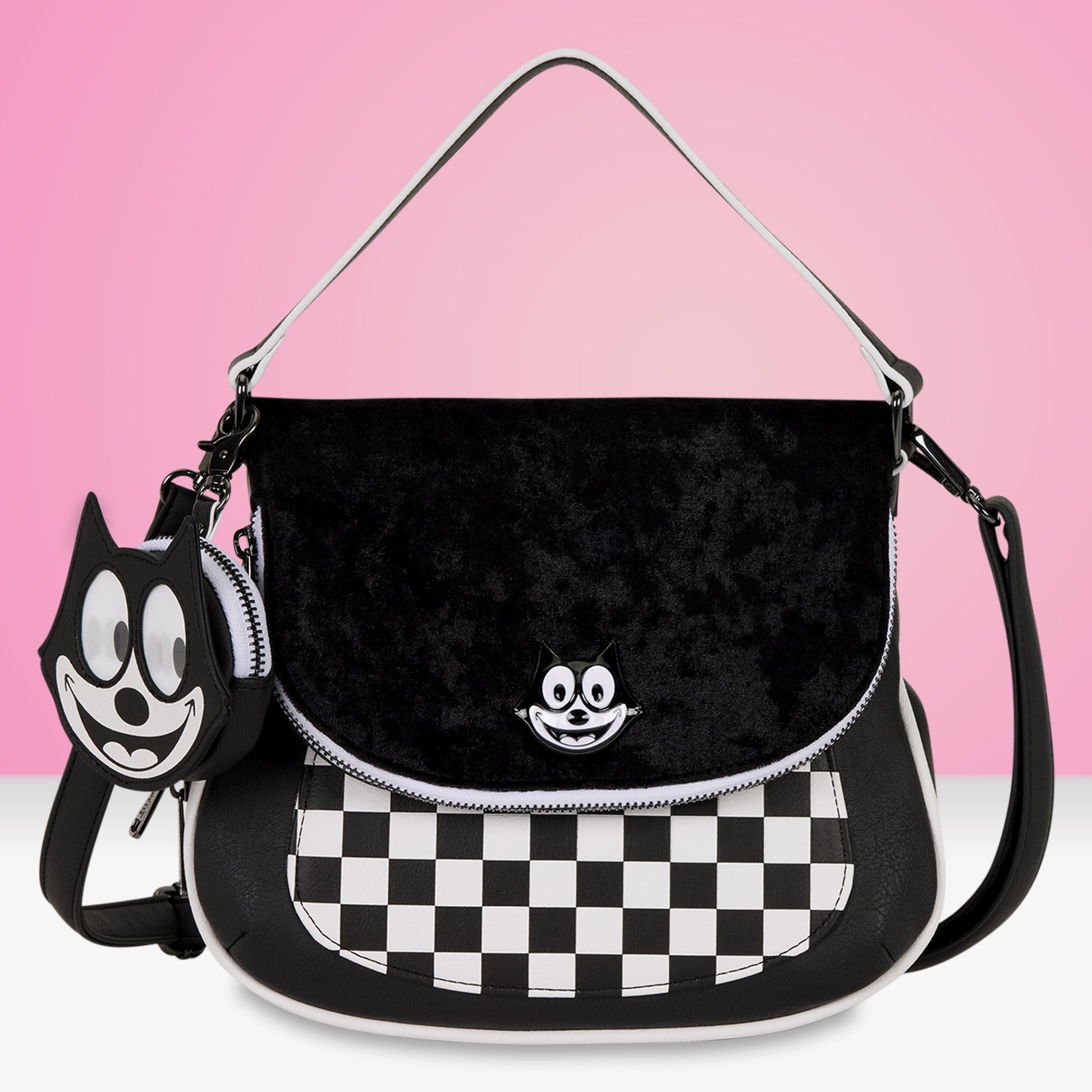 Loungefly x Universal Felix the Cat Crossbody Bag - GeekCore