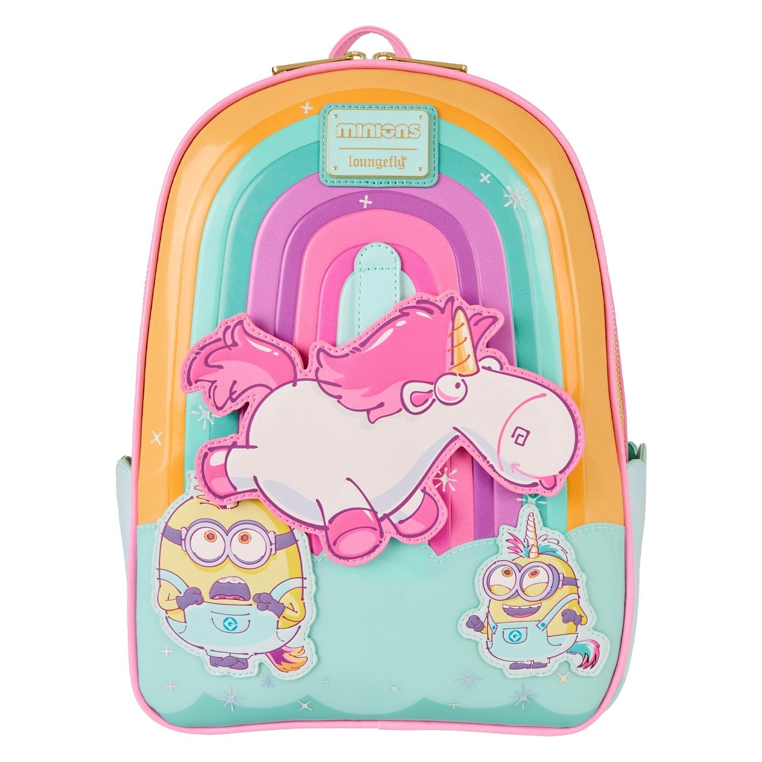 Loungefly x Universal Minions Fluffy the Unicorn Mini Backpack - GeekCore
