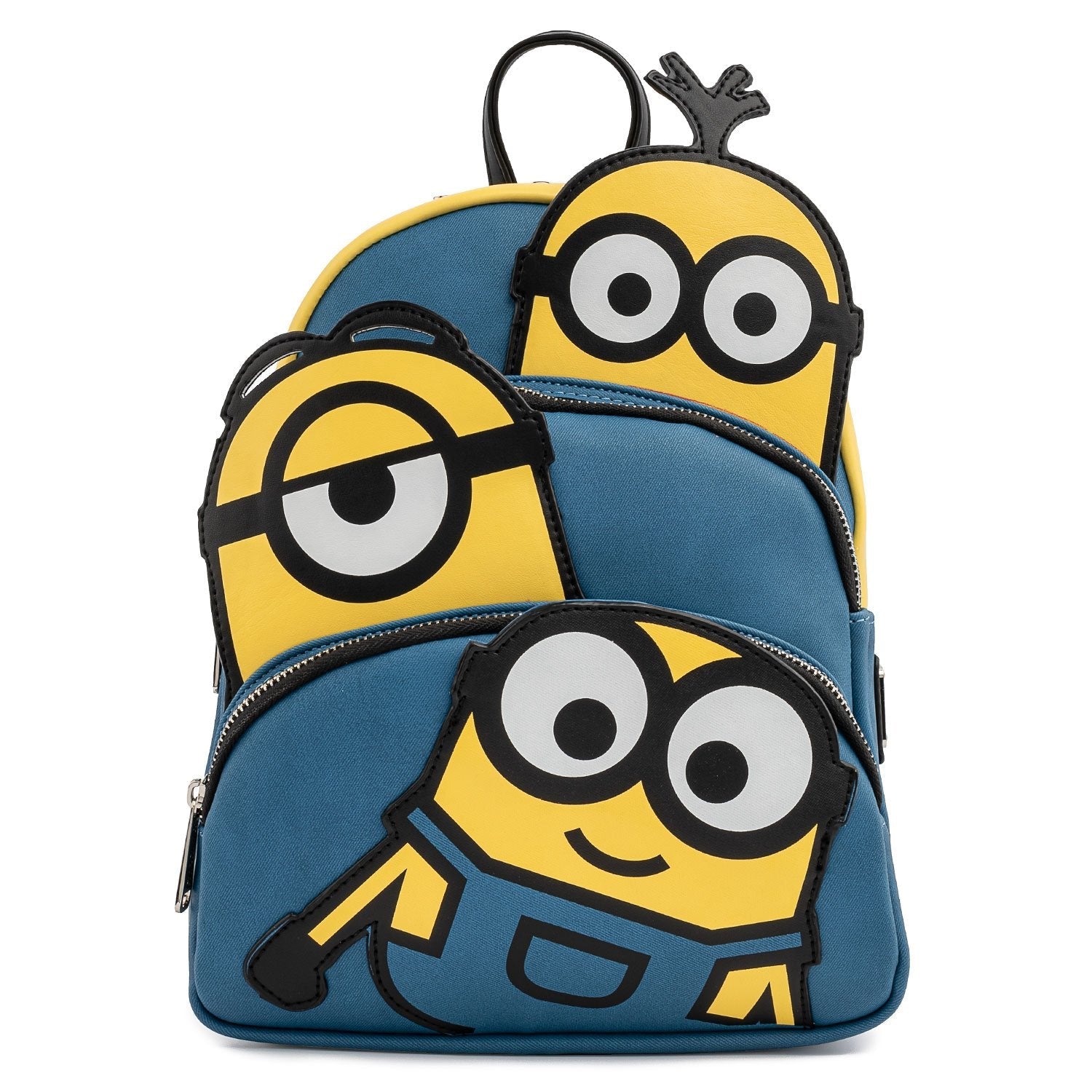 Loungefly x Universal Minions Triple Pocket Mini Backpack - GeekCore