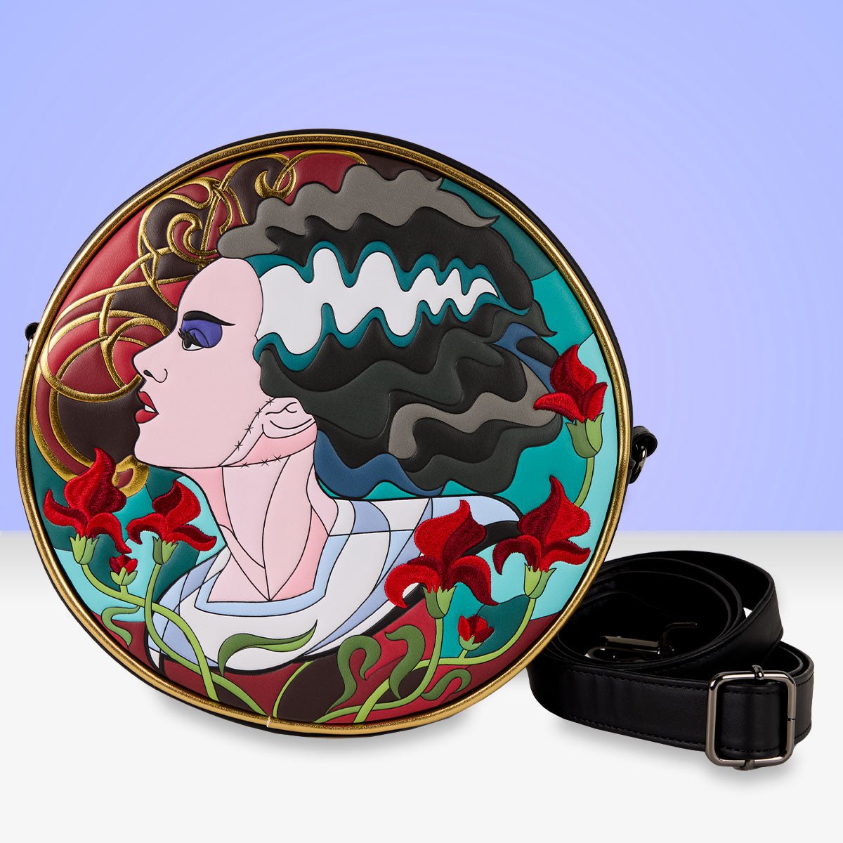 Loungefly x Universal Monsters Bride of Frankenstein Crossbody Bag - GeekCore