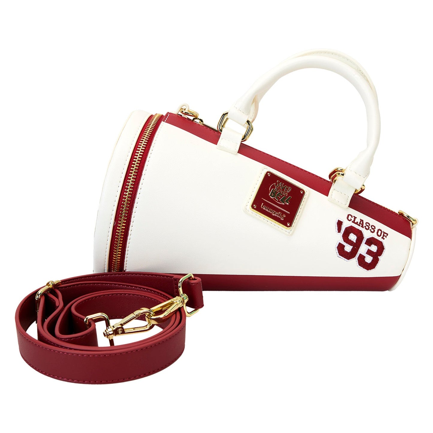 Loungefly x Universal Saved by the Bell Bayside High Megaphone Figural Crossbody Bag - GeekCore