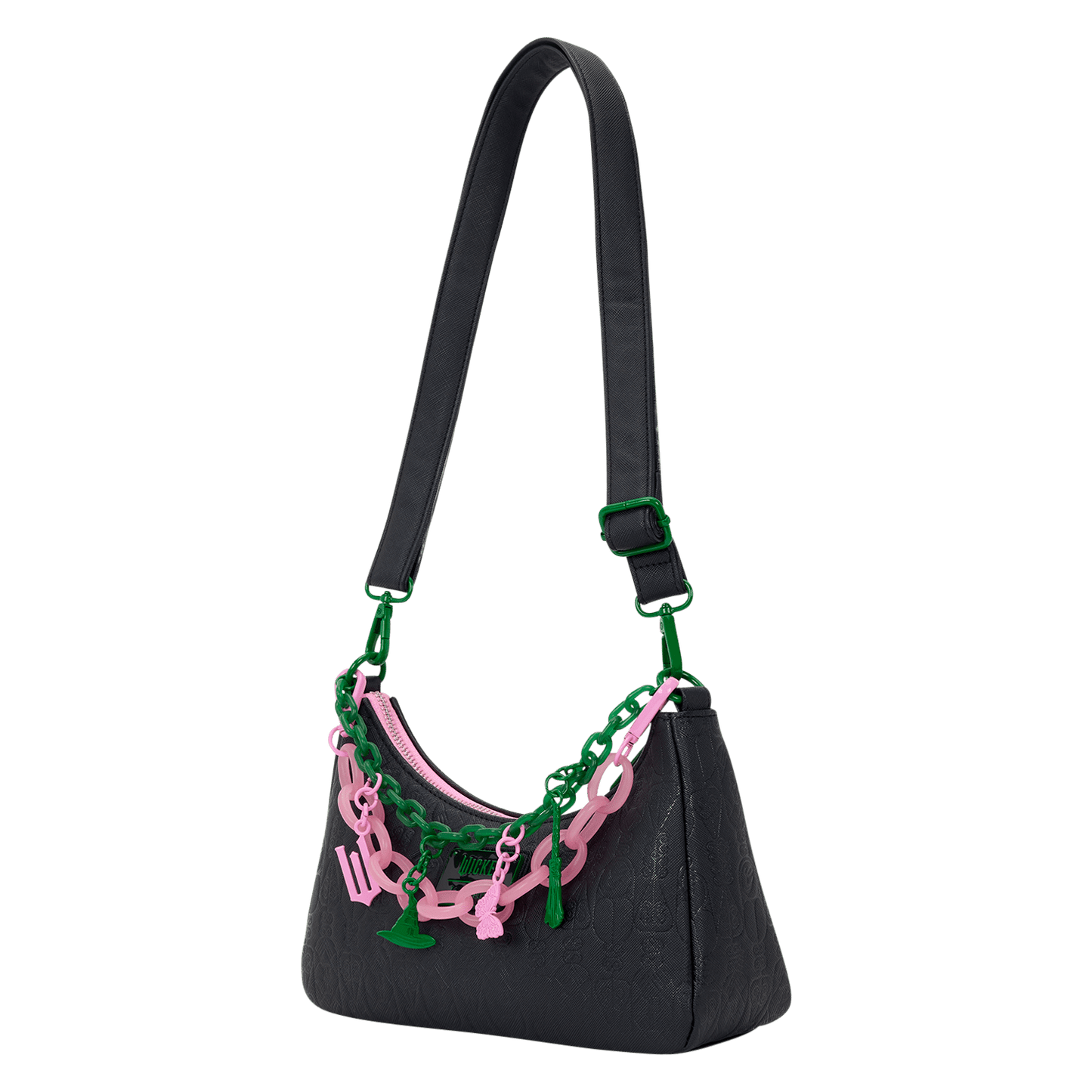Loungefly x Universal Wicked: Part Two Crossbody Bag With Charms - GeekCore