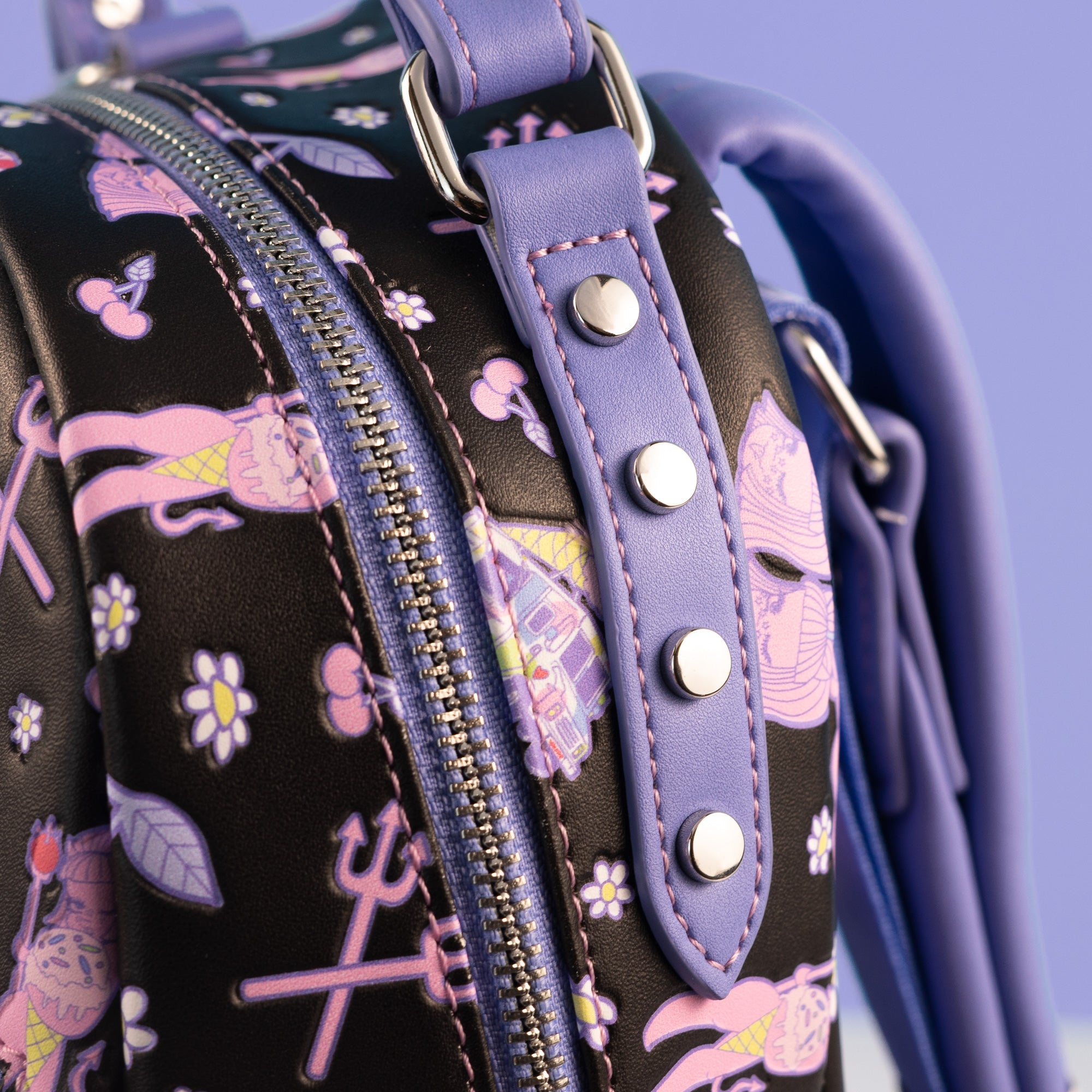 Loungefly x Valfre Lucy All Over Print Mini Backpack - GeekCore