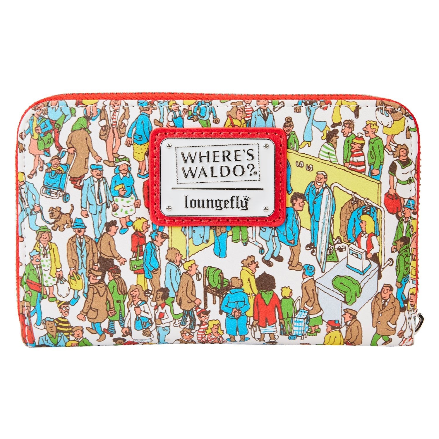 Loungefly x Where's Wally? (Waldo) All Over Print Purse - GeekCore
