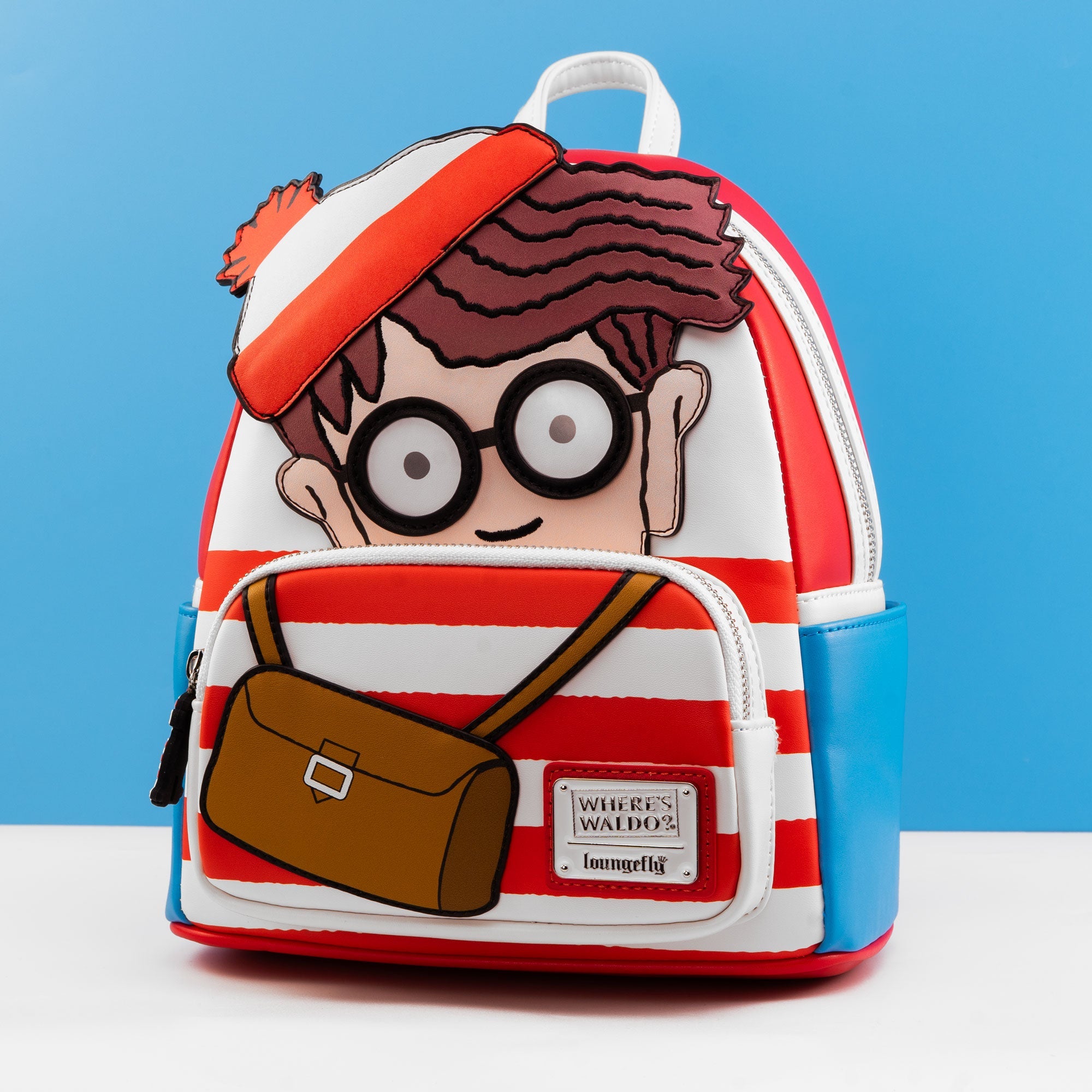 Loungefly x Where's Wally? (Waldo) Cosplay Mini Backpack - GeekCore