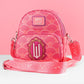 Loungefly x Wicked Glinda Pink Convertible Mini Backpack - GeekCore