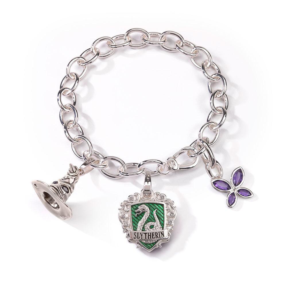 Lumos Slytherin Charm Bracelet - GeekCore
