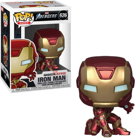 Marvel Avengers Gamerverse Funko Pop! Vinyl Iron man Stark Tech Suit - GeekCore