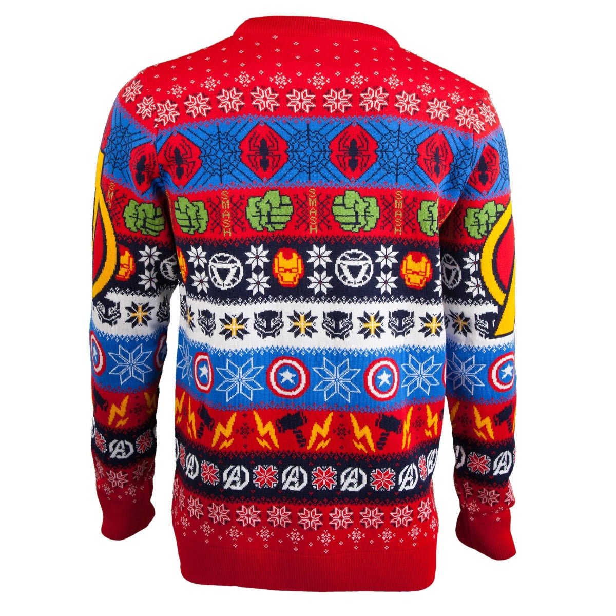 Marvel Avengers Knitted Christmas Jumper / Sweater - GeekCore