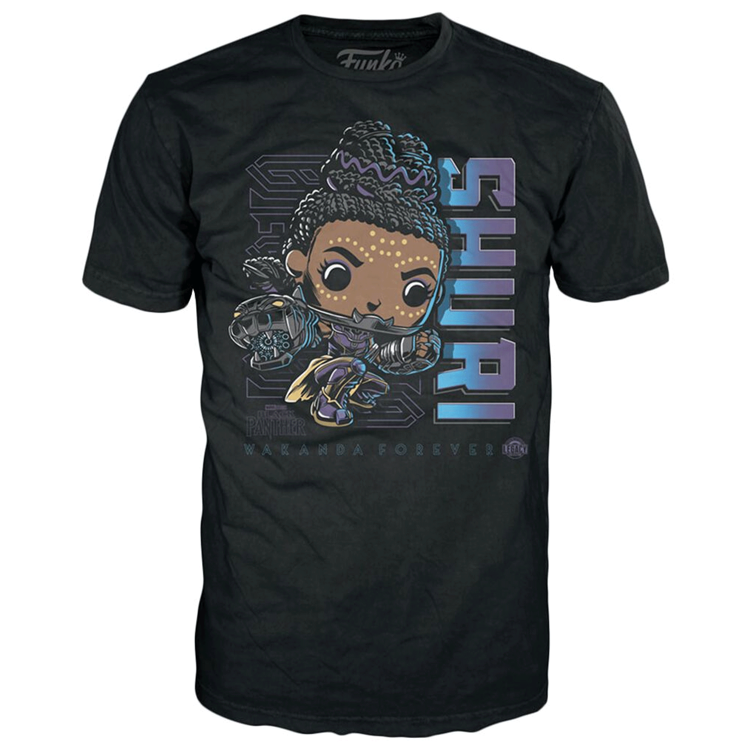 Marvel Black Panther Shuri (Glow in the Dark) Pop! Vinyl and Tee Set - GeekCore