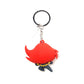 Marvel Black Widow Kawaii 3D Rubber Key Chain - GeekCore