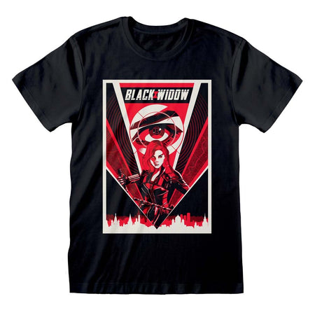 Marvel Black Widow Movie Poster T - Shirt - GeekCore