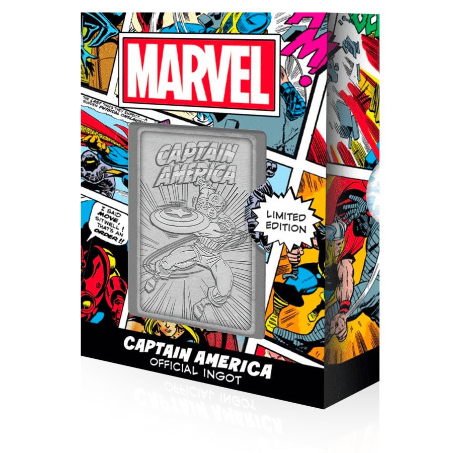 Marvel Captain America Limited Edition Ingot - GeekCore