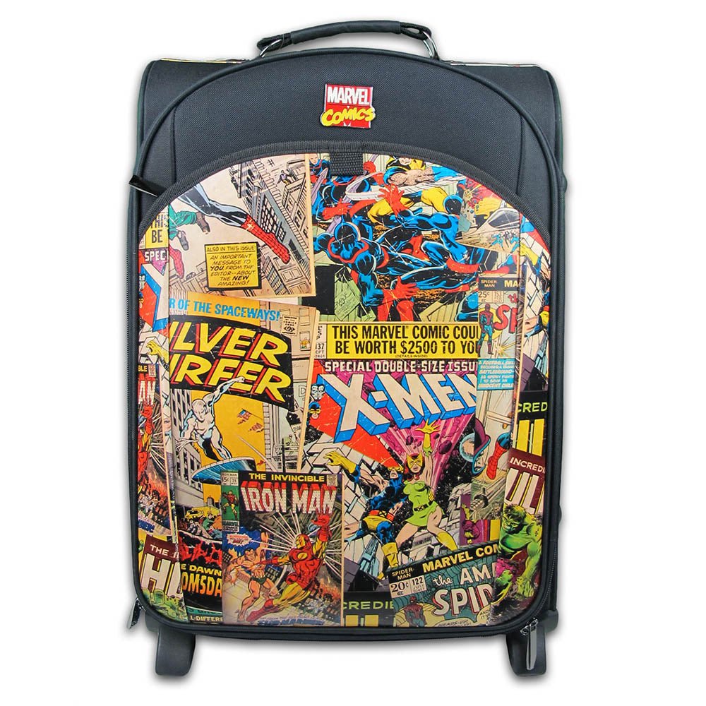 Marvel Comic Carry On Luggage Suitcase - GeekCore