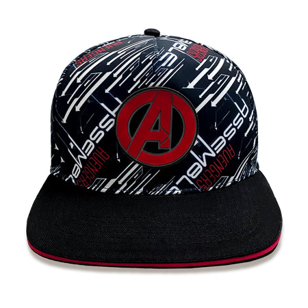 Marvel Comics Avengers A Logo Unisex Adults Snapback Cap - GeekCore