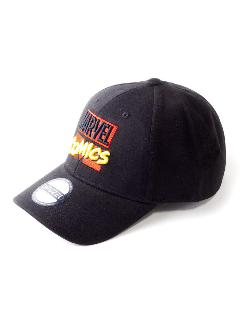 Marvel Comics Logo Cap - GeekCore