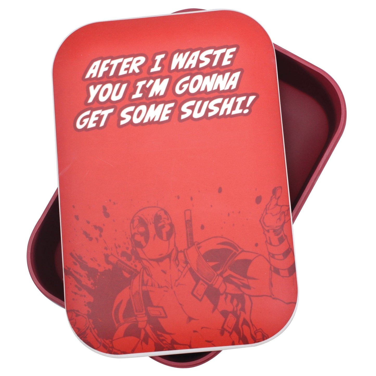 Marvel Deadpool Bamboo Lunch Box - GeekCore
