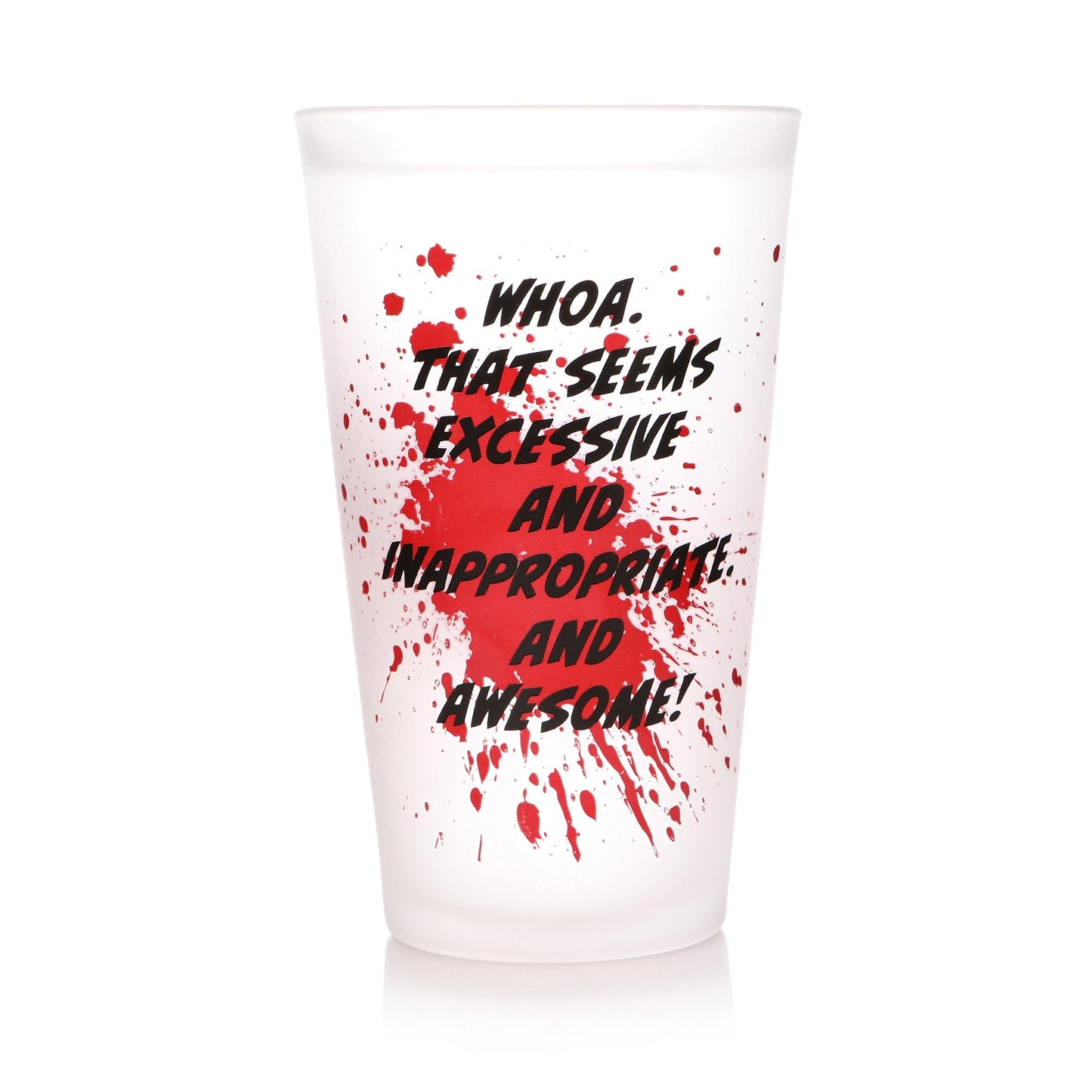 Marvel Deadpool Cold Changing Large Glass - GeekCore