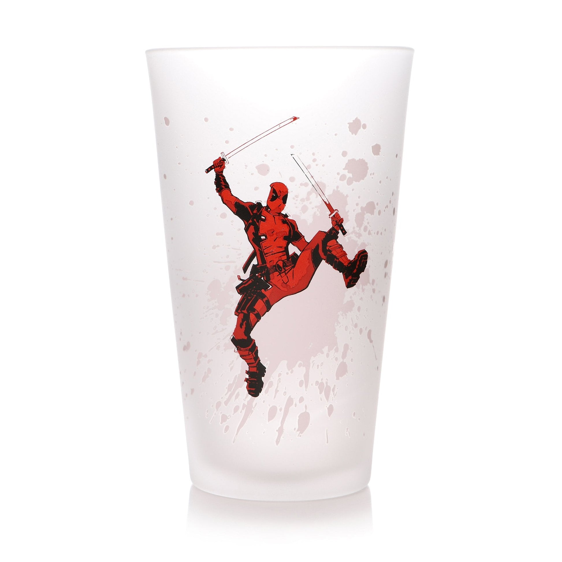 Marvel Deadpool Cold Changing Large Glass - GeekCore