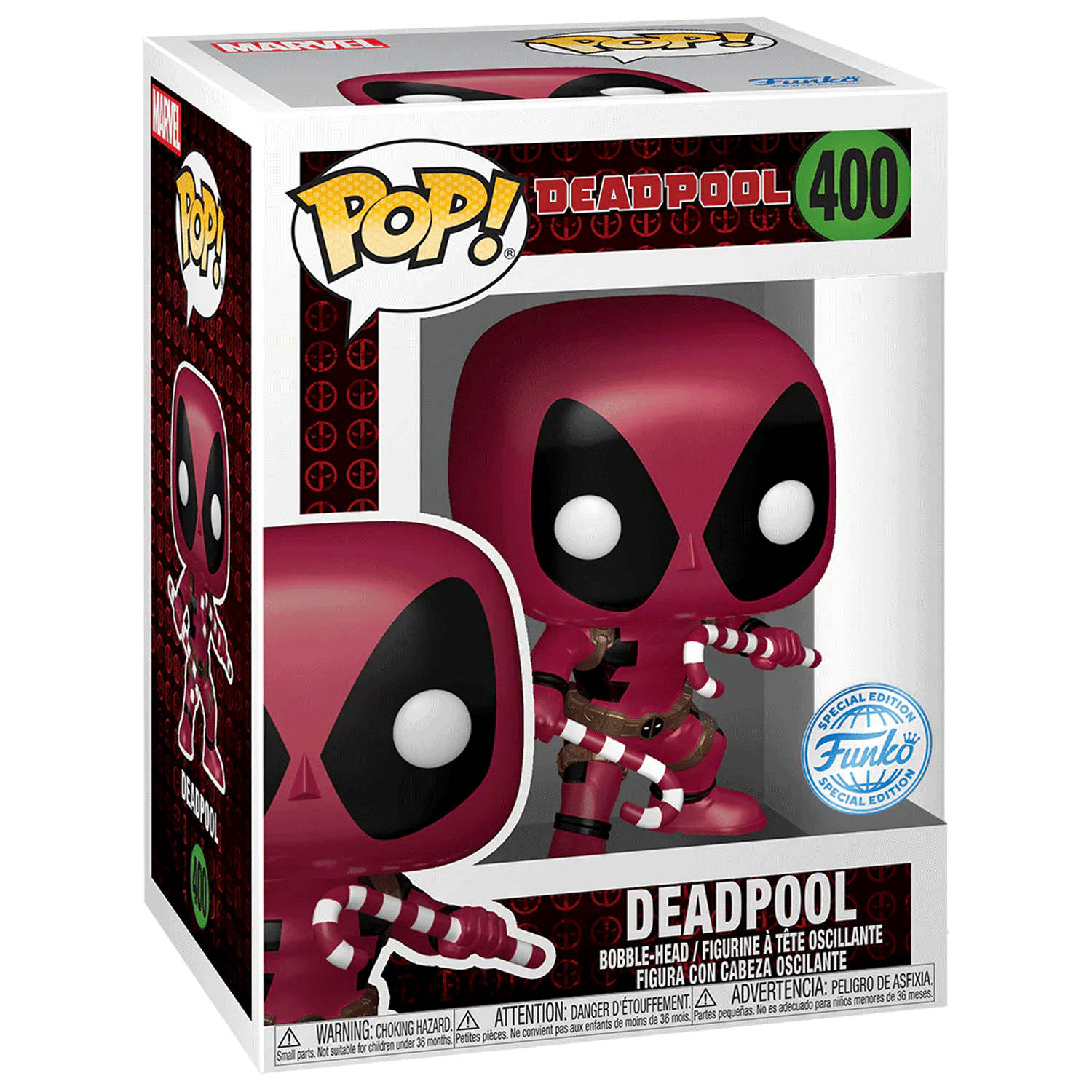 Marvel Deadpool Holiday Pop! Vinyl and Tee Set - GeekCore