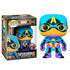 Marvel Funko Pop Vinyl Black Light Captain America - GeekCore