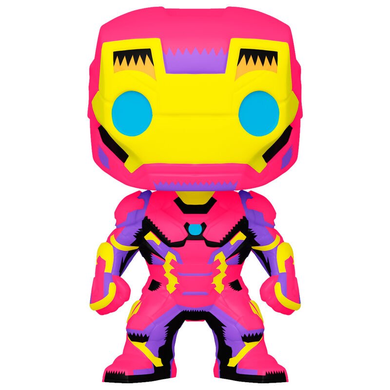 Marvel Funko Pop Vinyl Black Light Iron Man Pop - GeekCore