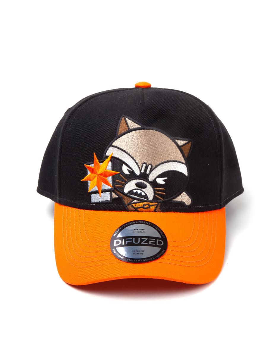 Marvel Guardians of the Galaxy Rocket Racoon Kawaii Snapback - GeekCore