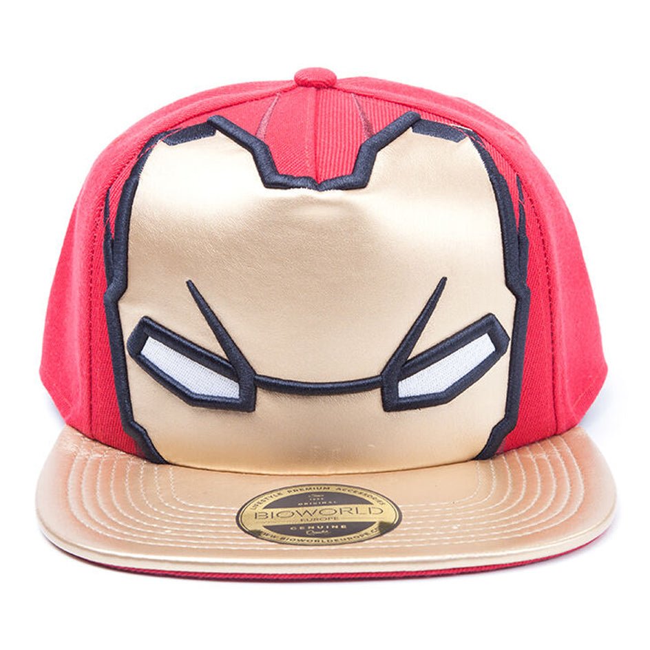 Marvel Iron Man Armour Premium Snapback Hat - GeekCore