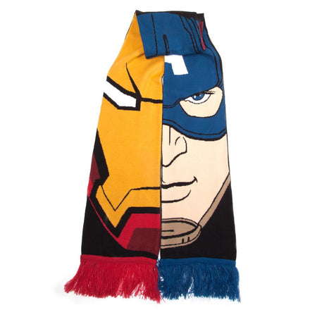 Marvel Iron Man VS Captain America Scarf - GeekCore