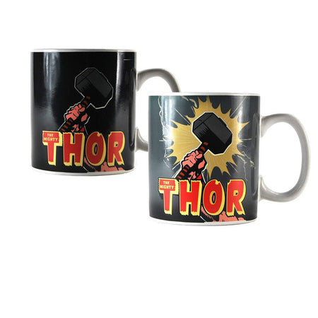 Marvel Mighty Thor Heat Changing Mug - GeekCore