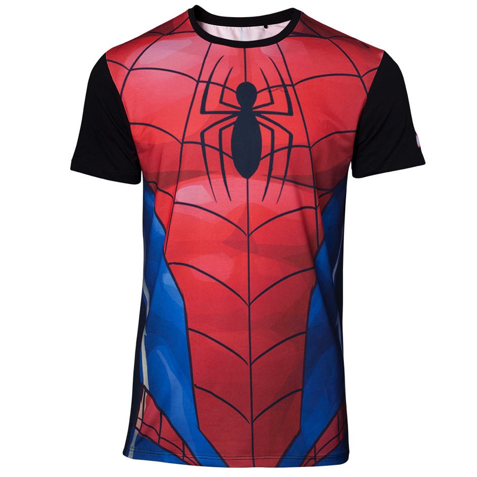 Marvel Spider - Man Sublimated T - Shirt - GeekCore