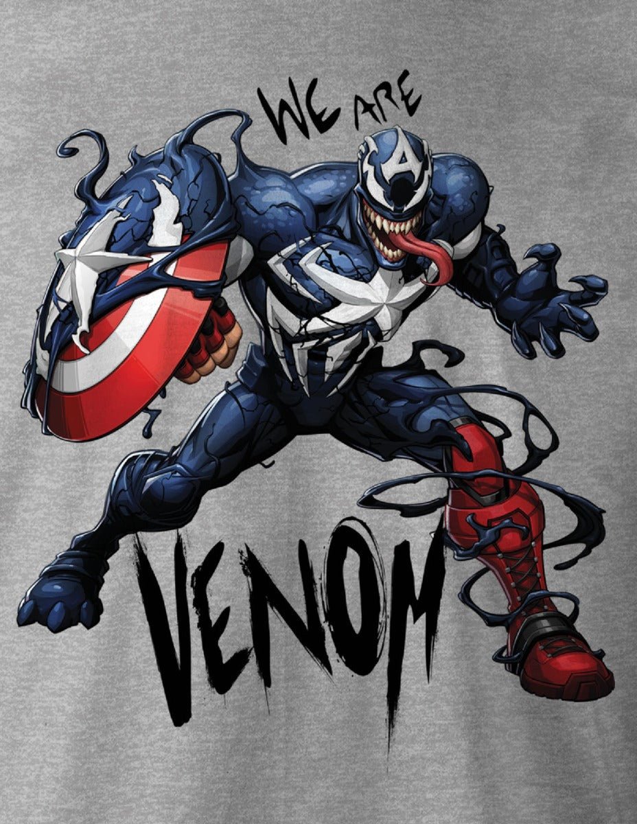 Marvel Venom "Venomized Captain America" T - Shirt - GeekCore