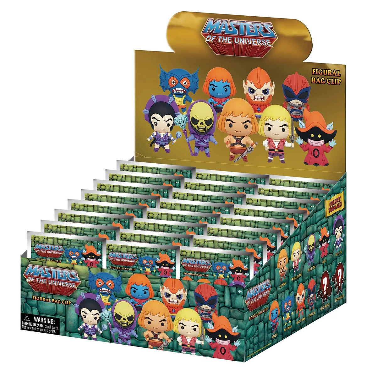 Masters of the Universe Classic Series 1 Blind Bag Mystery Bag Clip - GeekCore
