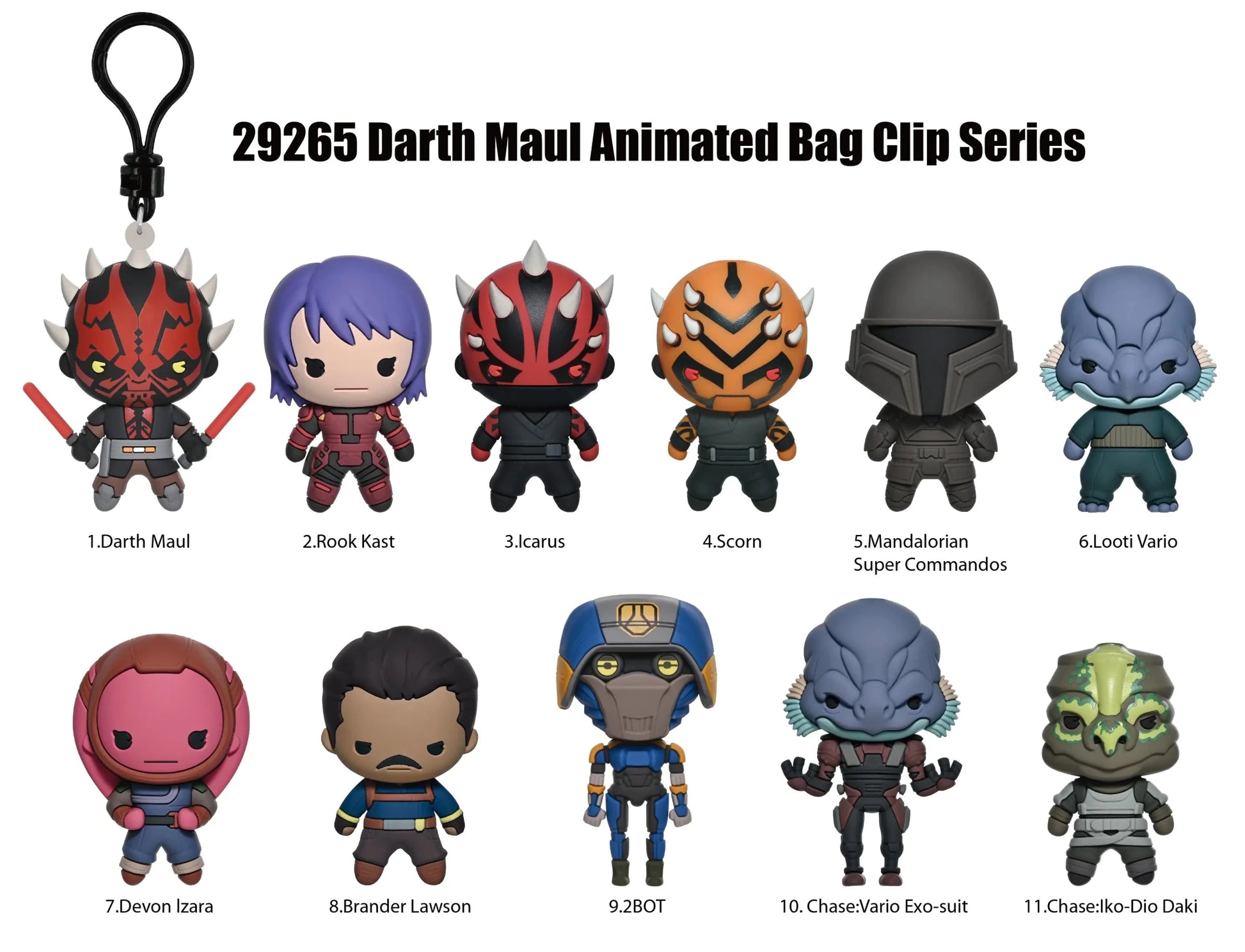 Maul Shadow Lord Series 1 Blind Bag Mystery Bag Clip - GeekCore