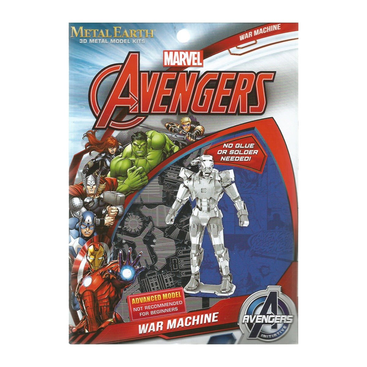 Metal Earth DIY 3D Model Marvel Avengers War Machine - GeekCore