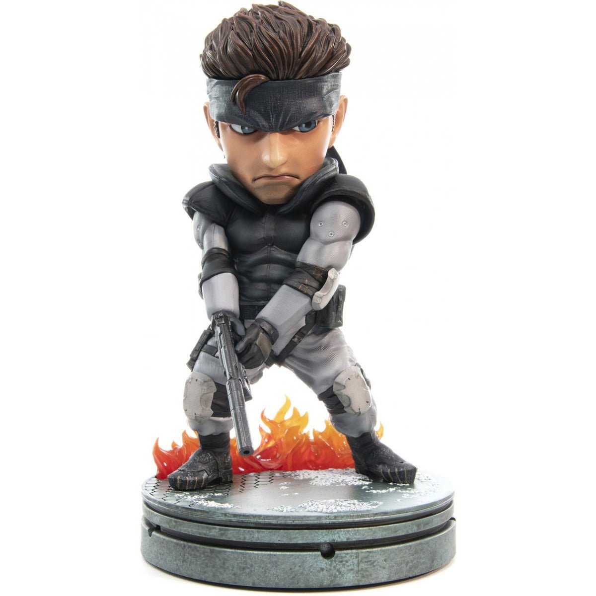 Metal Gear Solid - Solid Snake PVC Painted Statue - GeekCore
