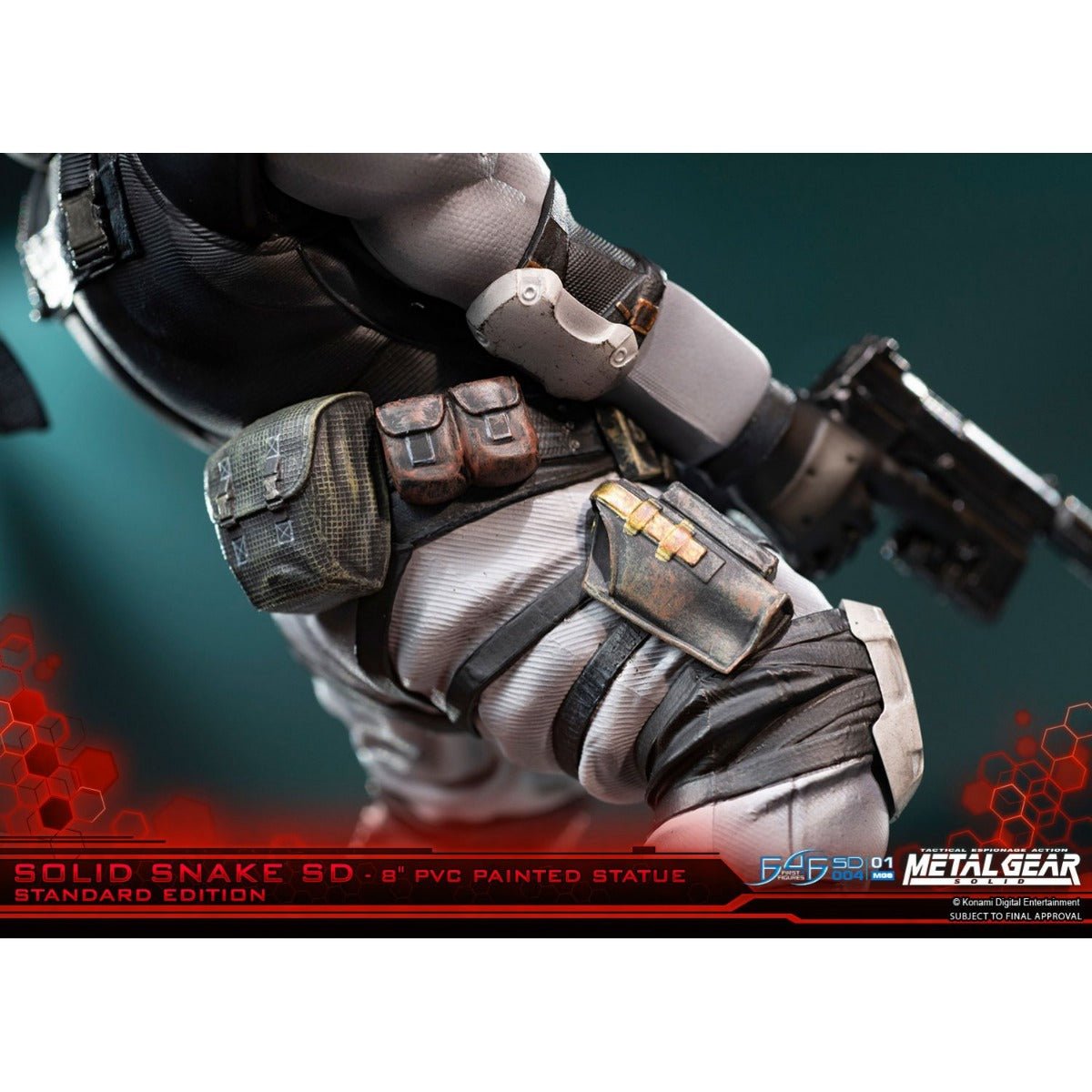 Metal Gear Solid - Solid Snake PVC Painted Statue - GeekCore