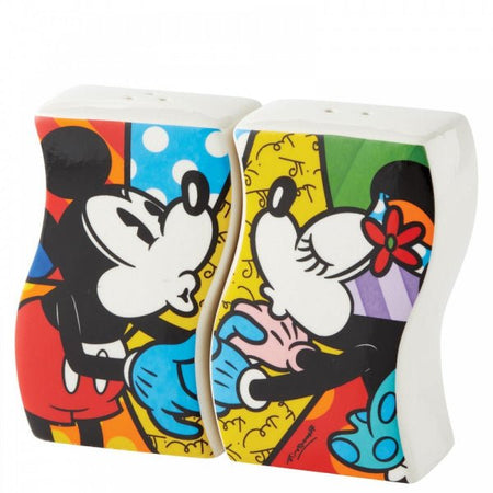 Mickey and Minnie Mouse Salt and Pepper Shakers by Romero Britto - GeekCore