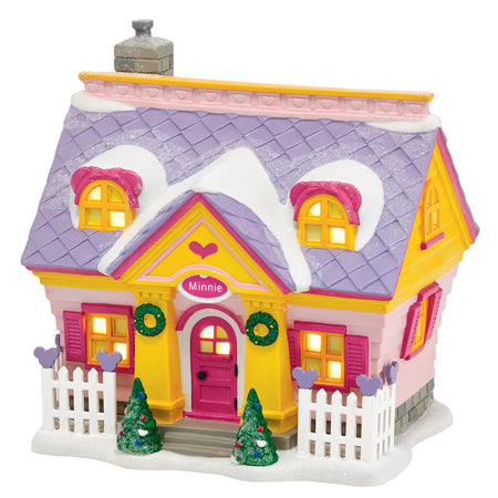 Mickey's Christmas Village Series by D56 - Minnie's House - GeekCore