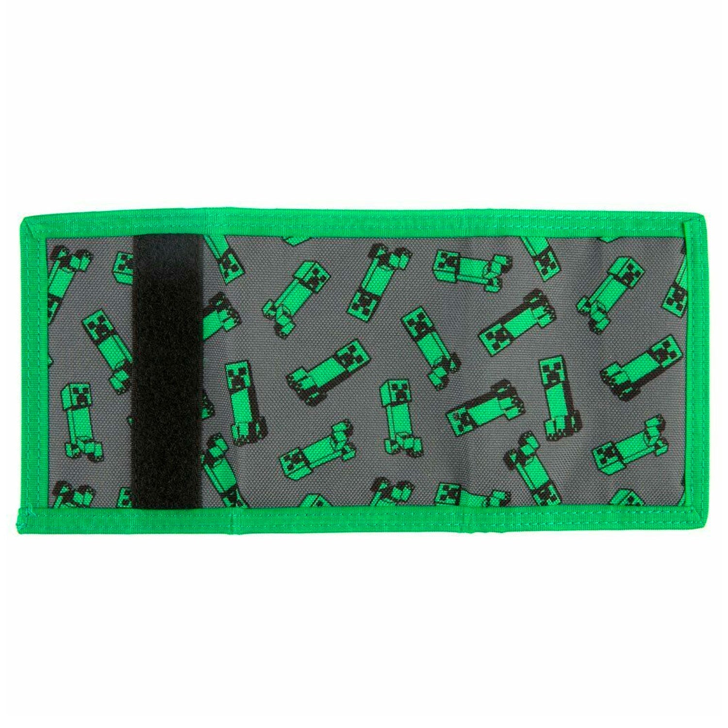 Minecraft Creeper Crowd Trifold Wallet - GeekCore
