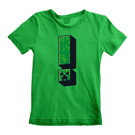 Minecraft Creeper Exclamation T - Shirt - GeekCore