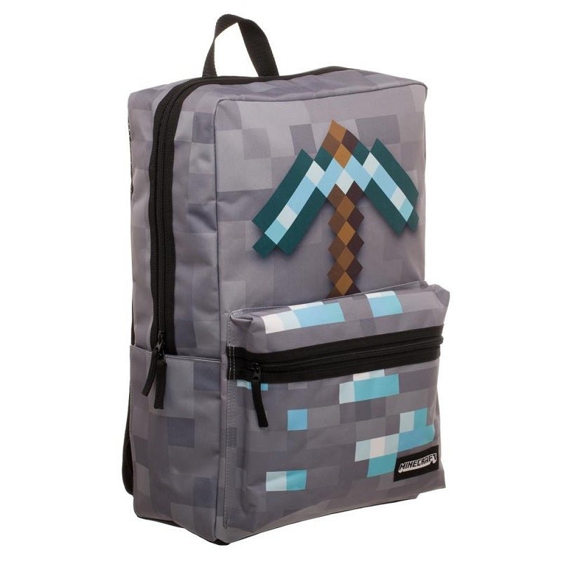 Minecraft Diamond Pickaxe Backpack - GeekCore