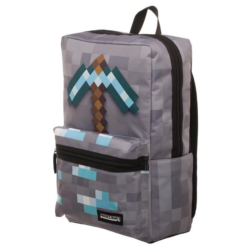 Minecraft Diamond Pickaxe Backpack - GeekCore