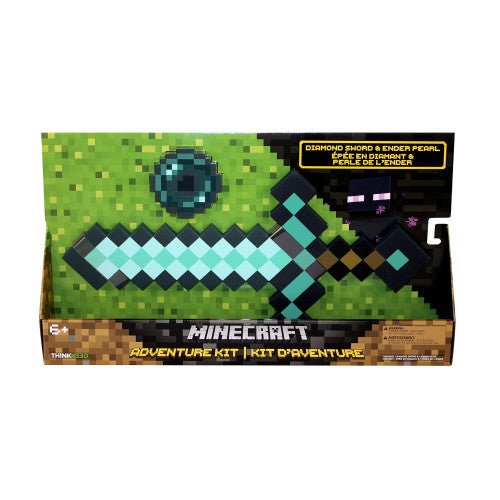 Minecraft Diamond Sword & Ender Pearl Adventure Kit - GeekCore