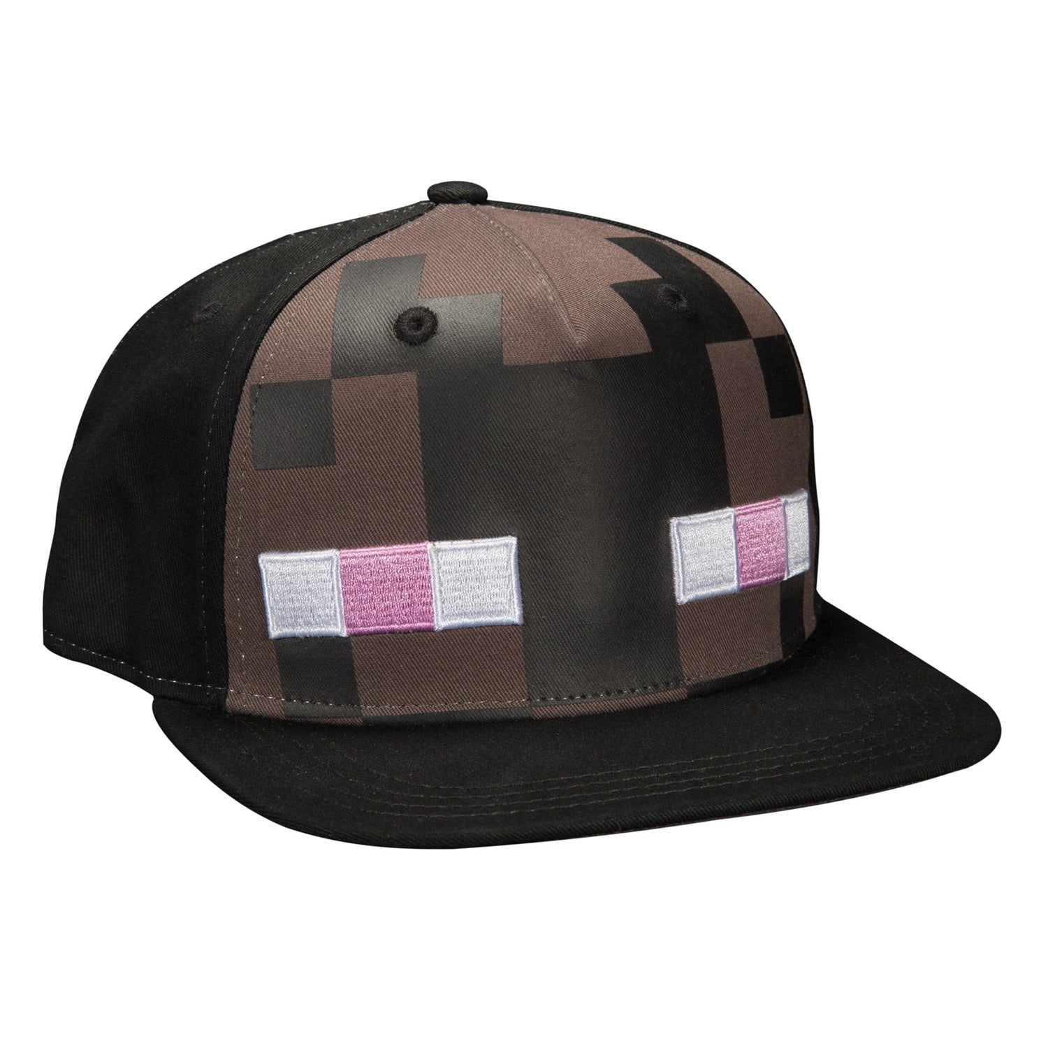 Minecraft Enderman Mob Kids Snapback Cap - GeekCore