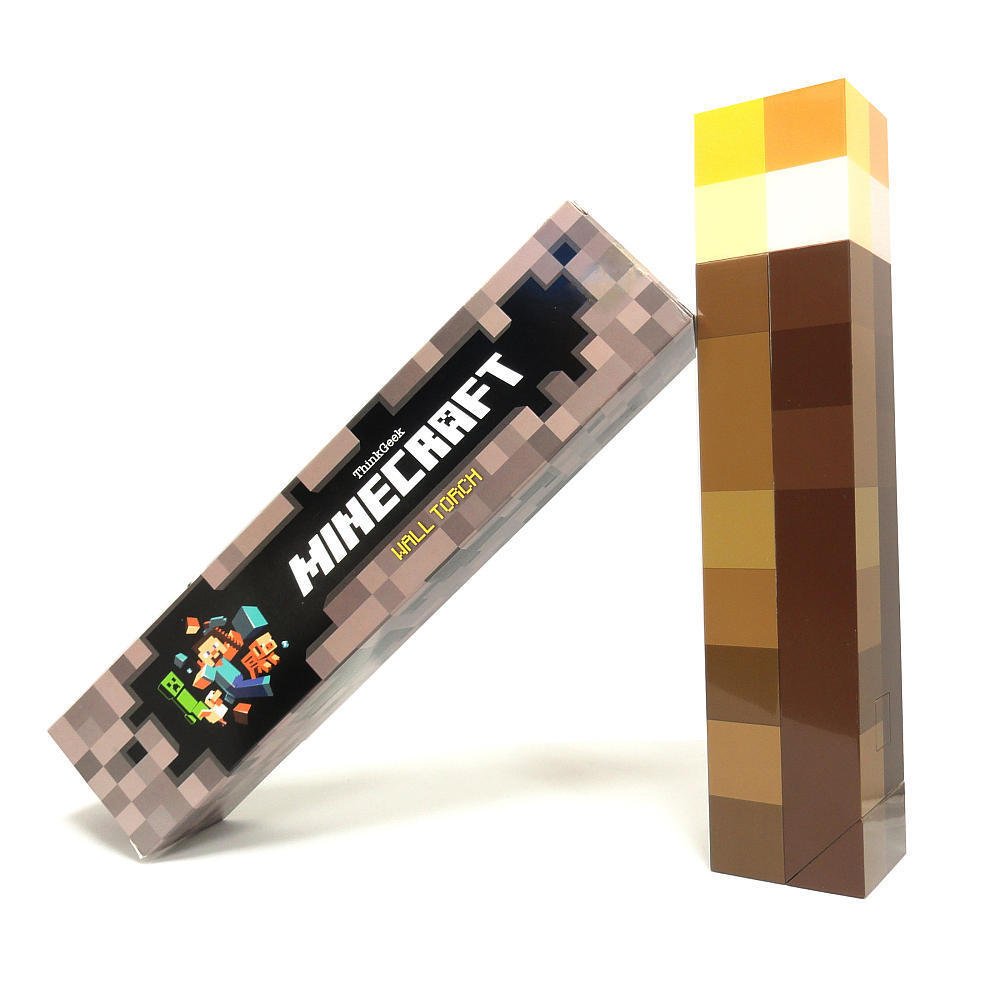Minecraft Light Up Torch - GeekCore
