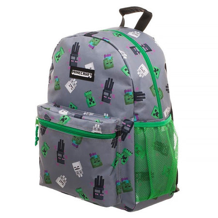 Minecraft Mob Print Backpack - GeekCore